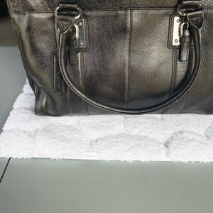 Wilsons Leather Black Laptop Bag